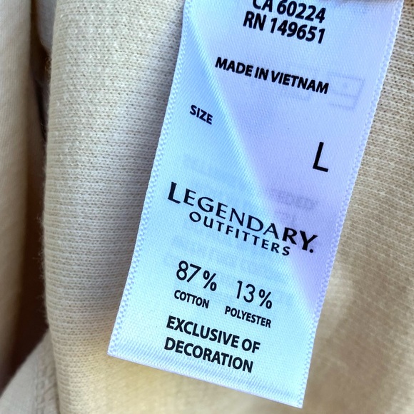 Legendary Outfitters NWT Ivory Quarter Zip Knit Dress With Pockets - Picture 4 of 6